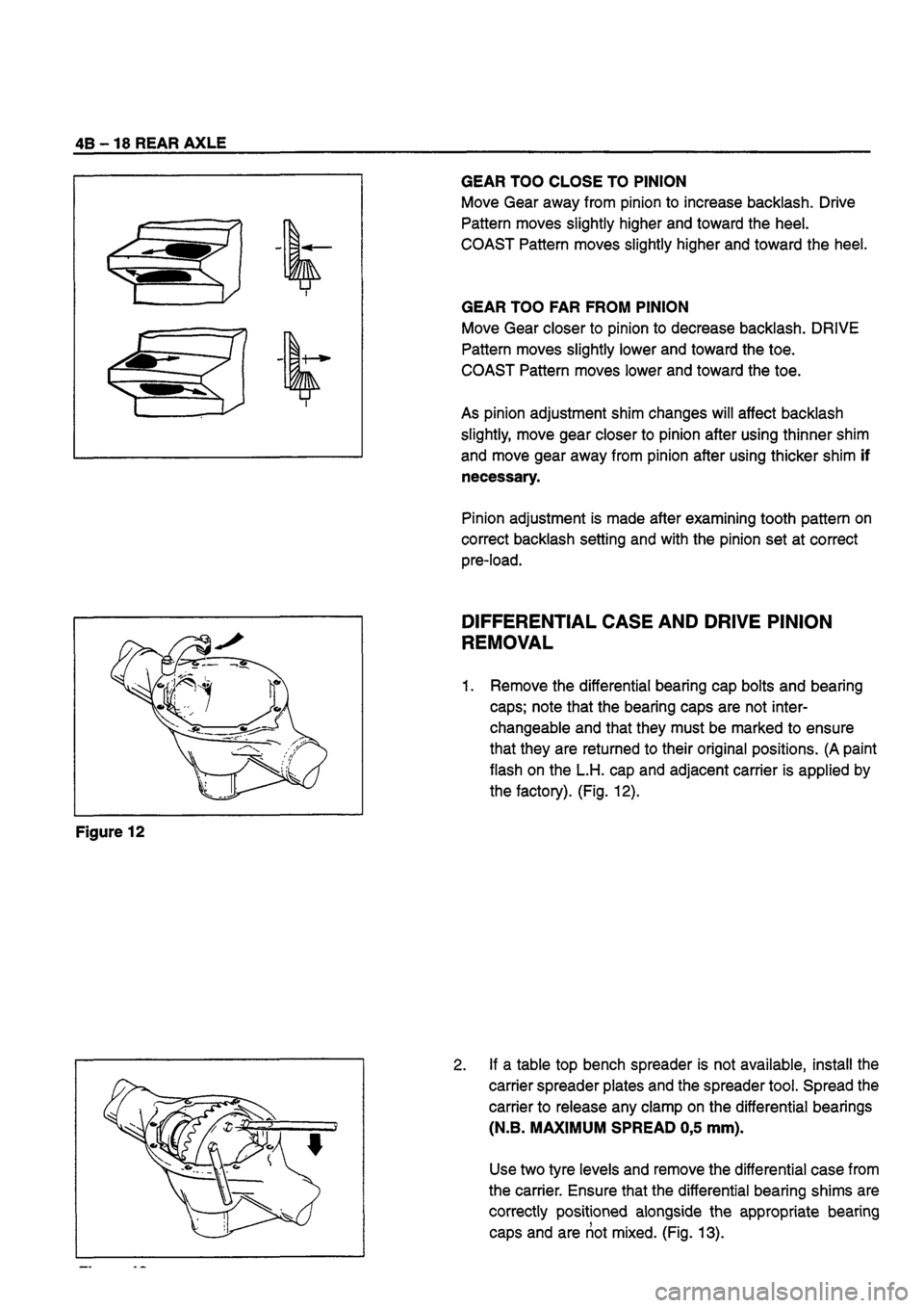 ISUZU TF SERIES 1993  Workshop Manual 