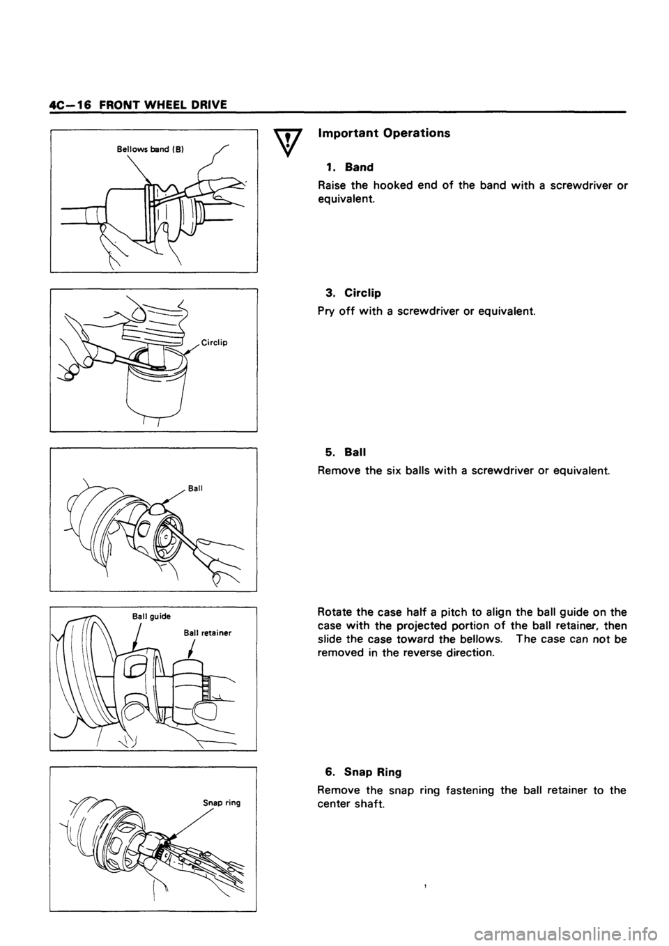 ISUZU TF SERIES 1993 Workshop Manual ISUZU TF SERIES 1993 Workshop Manual