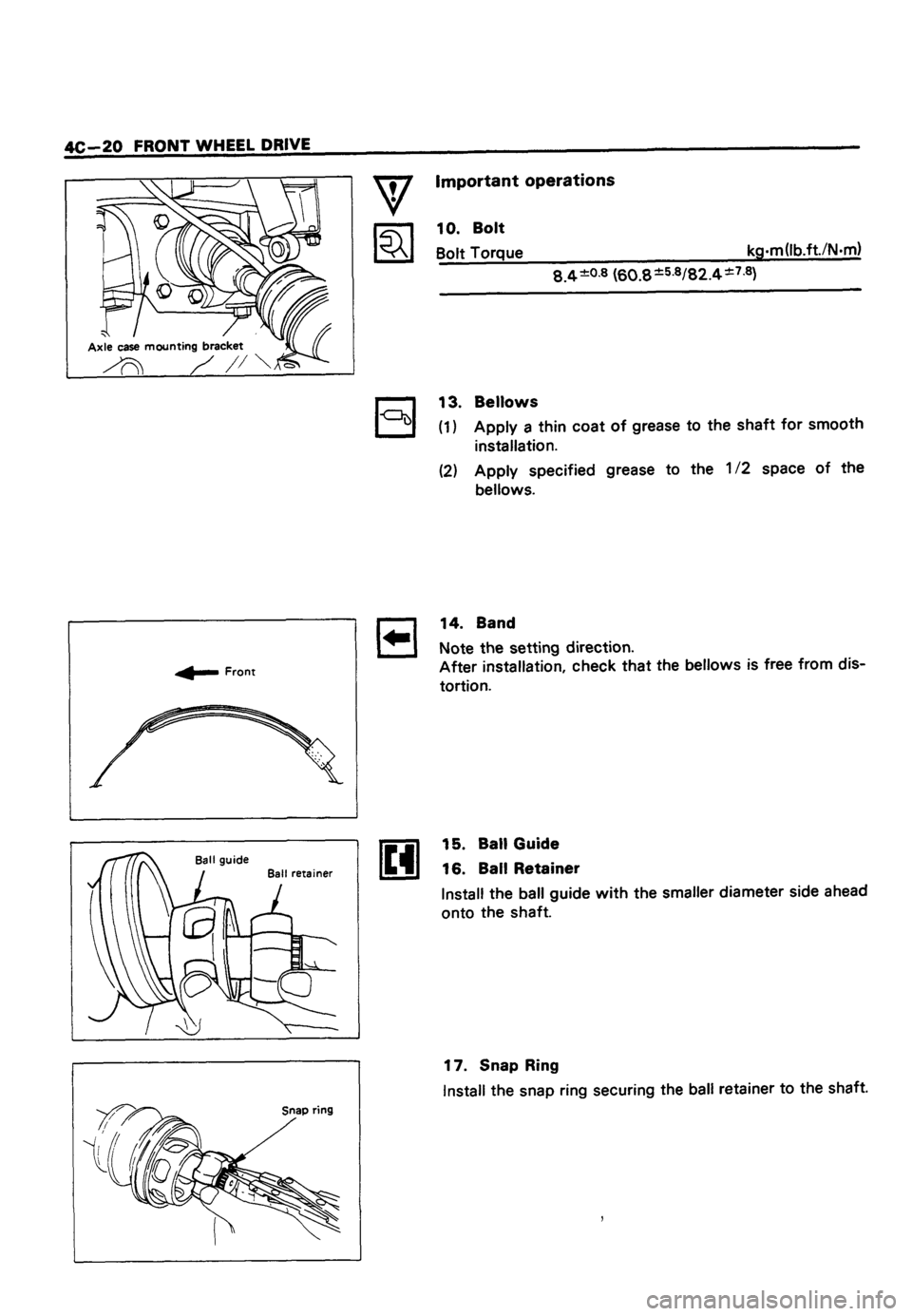 ISUZU TF SERIES 1993 Workshop Manual ISUZU TF SERIES 1993 Workshop Manual