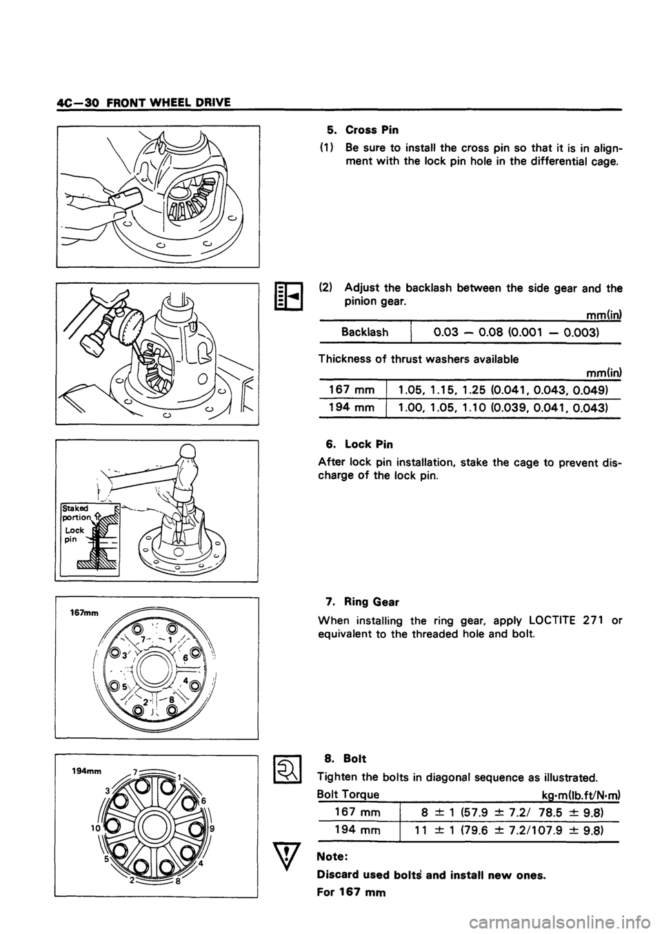 ISUZU TF SERIES 1993 Workshop Manual ISUZU TF SERIES 1993 Workshop Manual