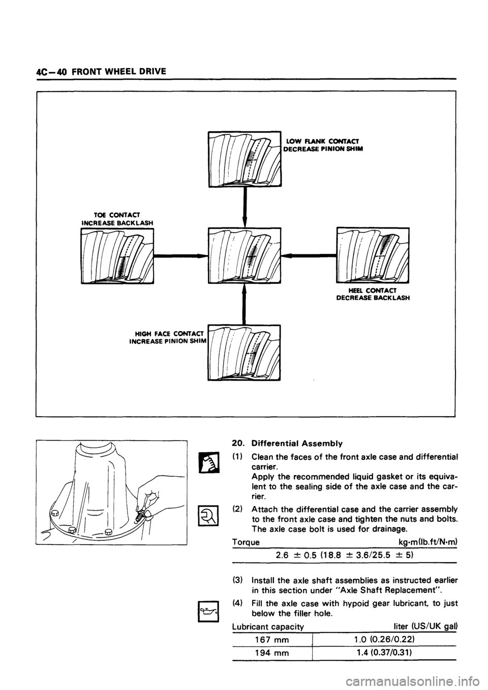 ISUZU TF SERIES 1993 Workshop Manual ISUZU TF SERIES 1993 Workshop Manual