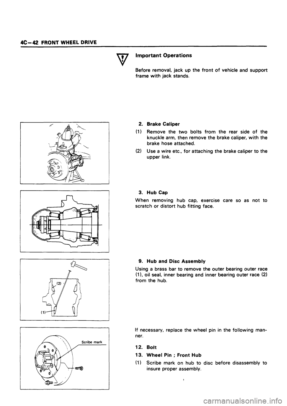ISUZU TF SERIES 1993 Workshop Manual ISUZU TF SERIES 1993 Workshop Manual