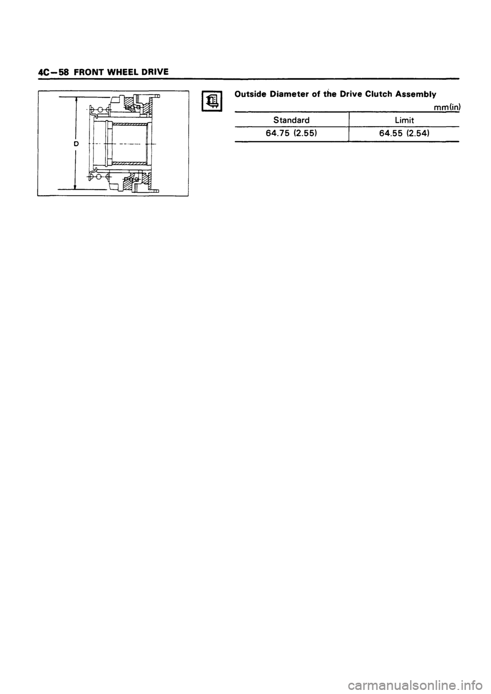 ISUZU TF SERIES 1993  Workshop Manual 