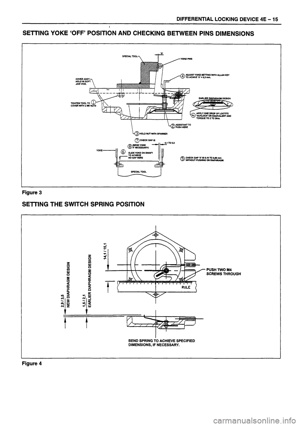 ISUZU TF SERIES 1993  Workshop Manual 