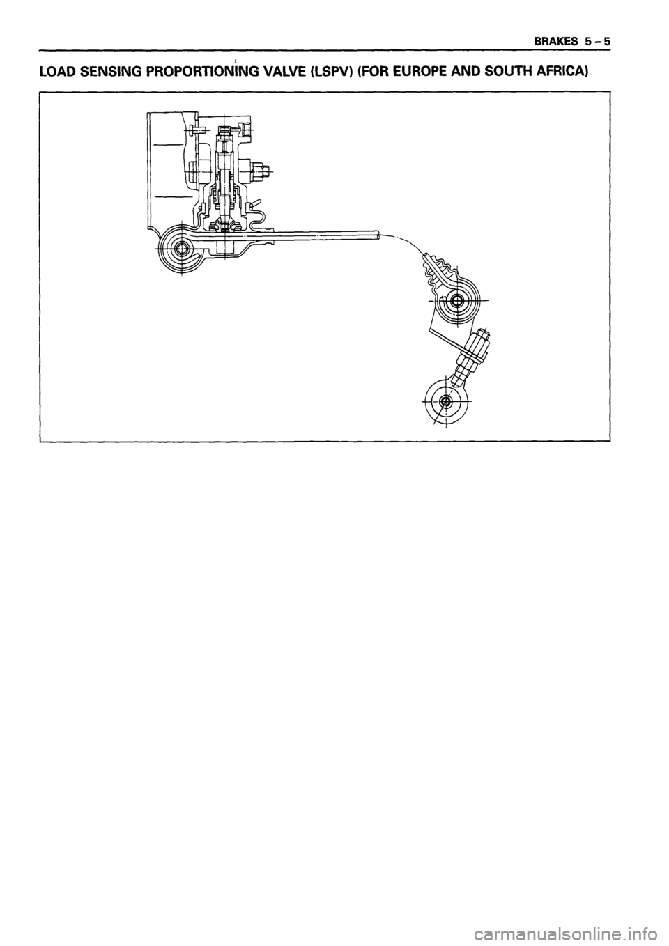 ISUZU TF SERIES 1993  Workshop Manual 