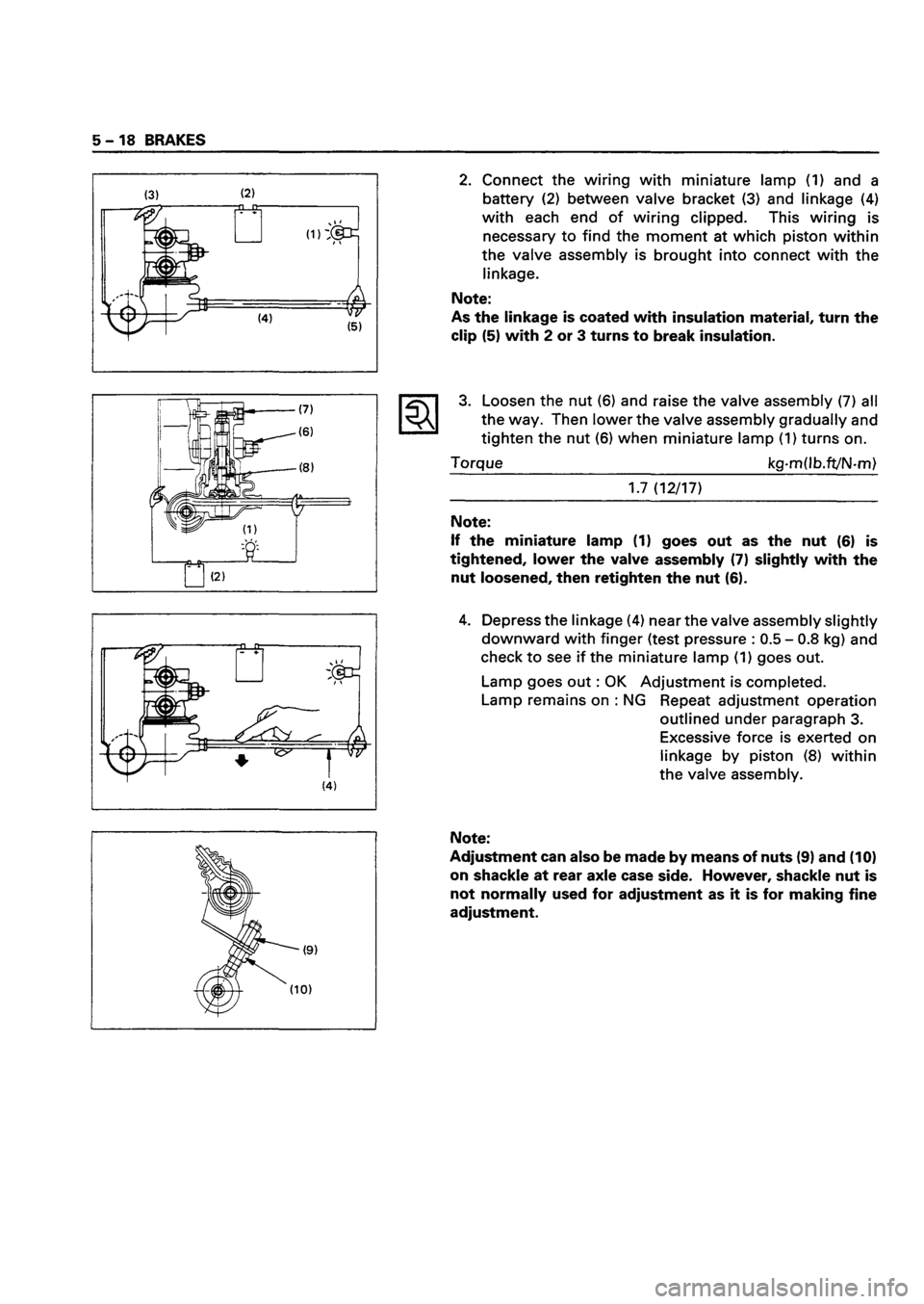 ISUZU TF SERIES 1993  Workshop Manual 
