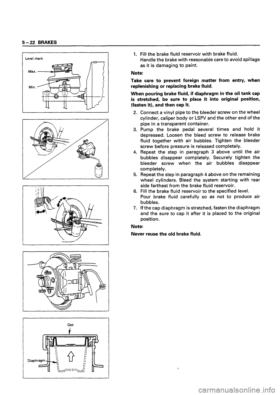 ISUZU TF SERIES 1993  Workshop Manual 