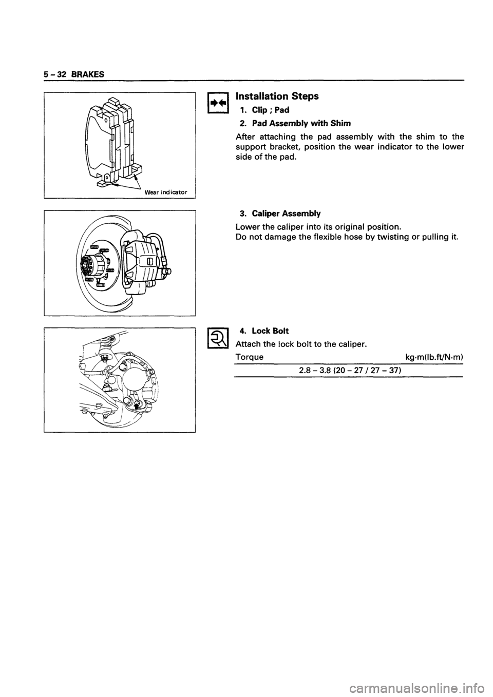 ISUZU TF SERIES 1993 Workshop Manual ISUZU TF SERIES 1993 Workshop Manual