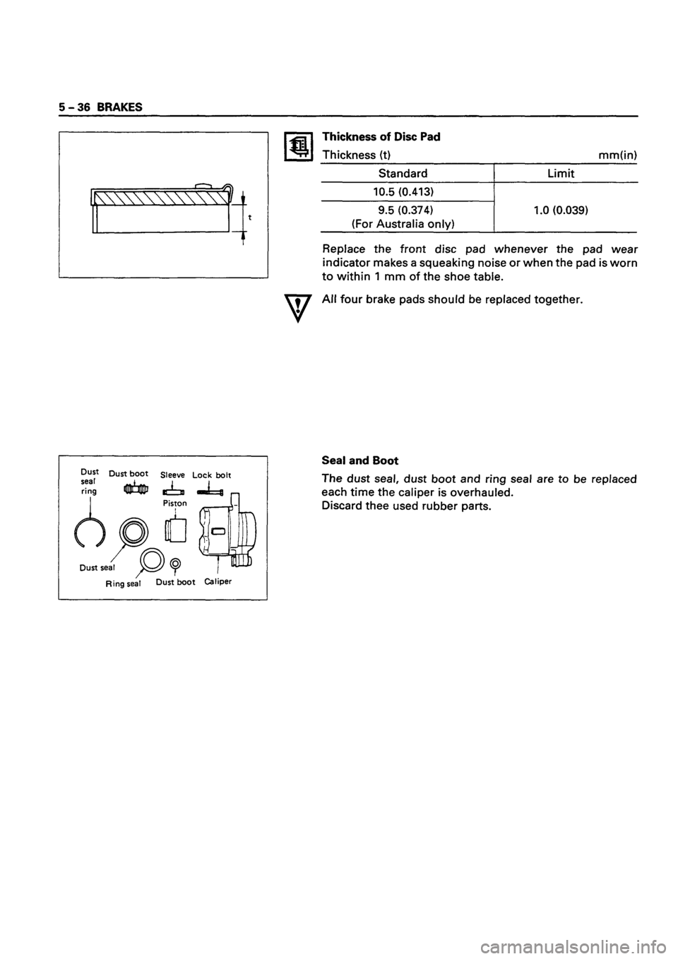 ISUZU TF SERIES 1993 Workshop Manual ISUZU TF SERIES 1993 Workshop Manual