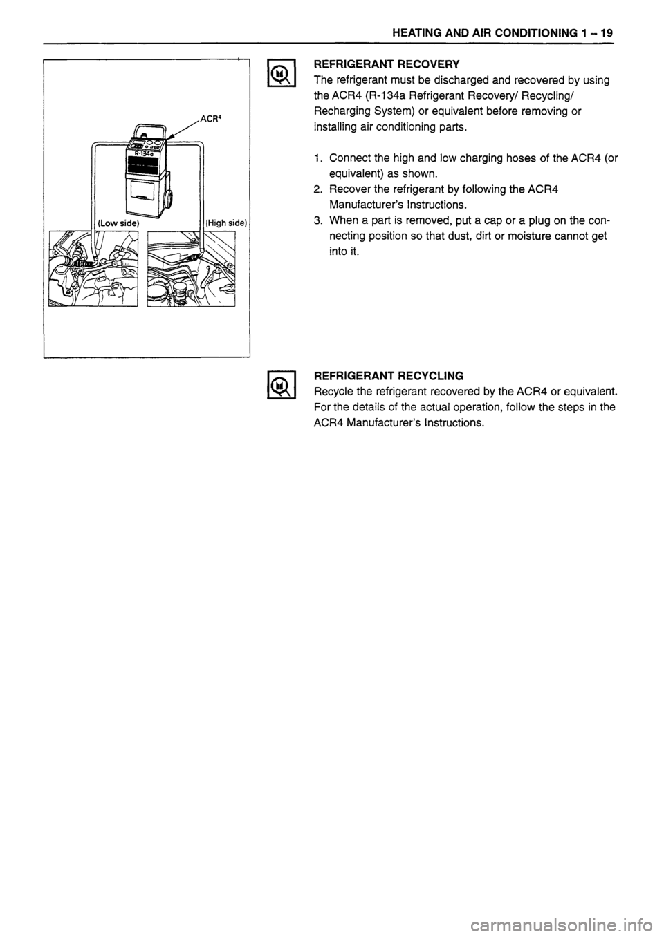 ISUZU TF SERIES 1993 Service Manual ISUZU TF SERIES 1993 Service Manual