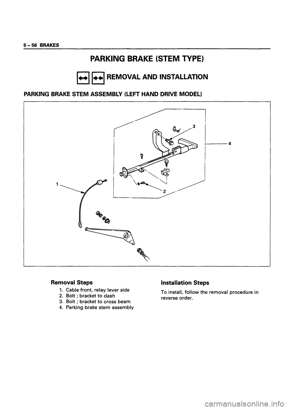 ISUZU TF SERIES 1993 Workshop Manual ISUZU TF SERIES 1993 Workshop Manual