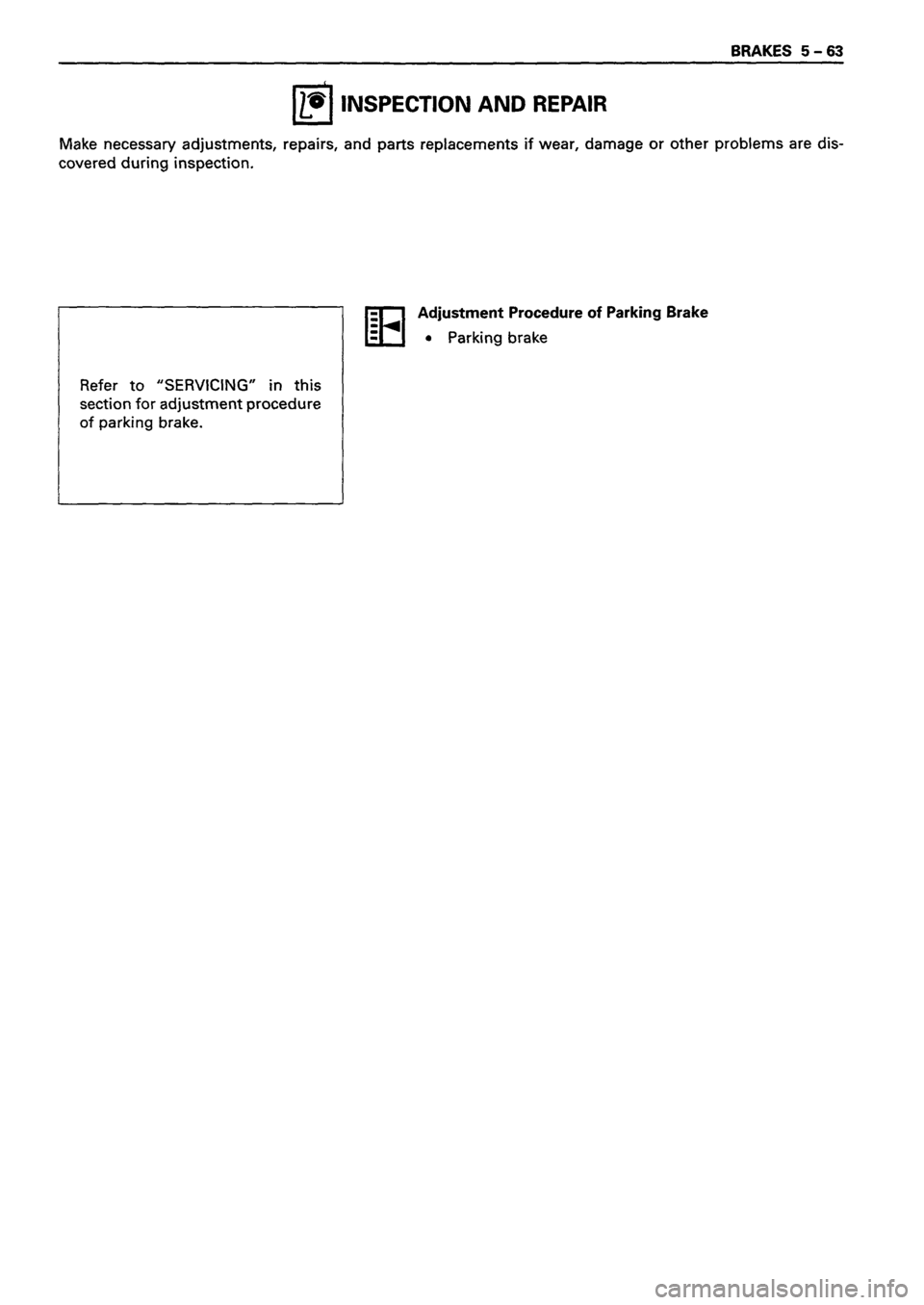 ISUZU TF SERIES 1993 Workshop Manual ISUZU TF SERIES 1993 Workshop Manual