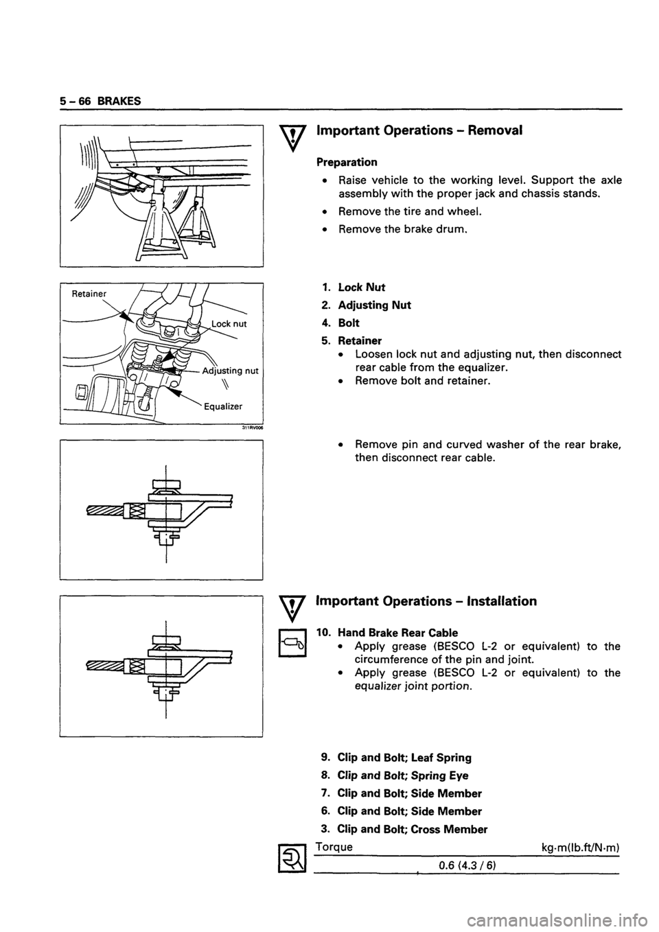 ISUZU TF SERIES 1993 Workshop Manual ISUZU TF SERIES 1993 Workshop Manual