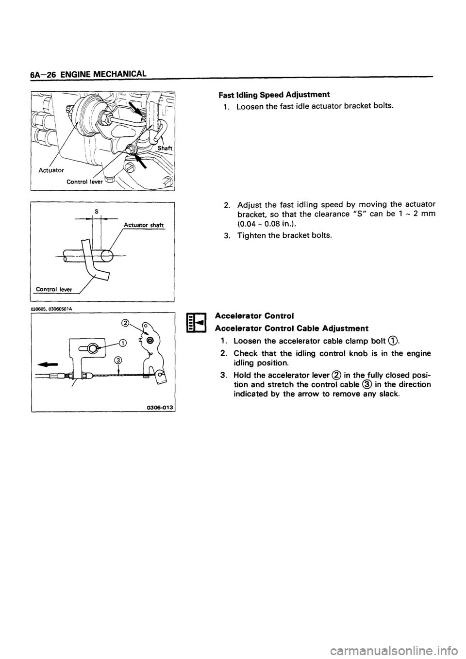 ISUZU TF SERIES 1993 Workshop Manual ISUZU TF SERIES 1993 Workshop Manual