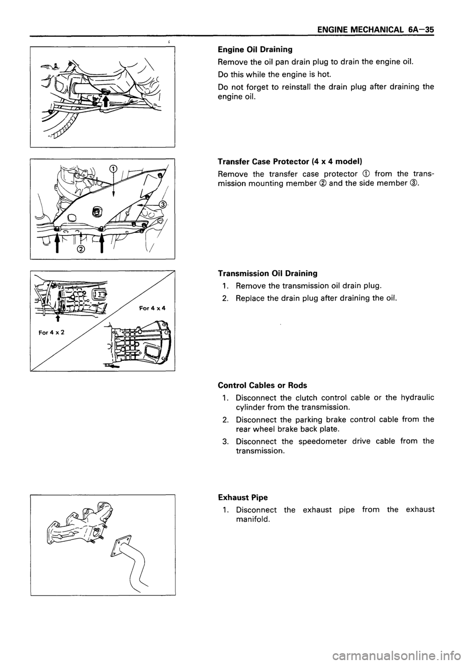 ISUZU TF SERIES 1993 Workshop Manual ISUZU TF SERIES 1993 Workshop Manual