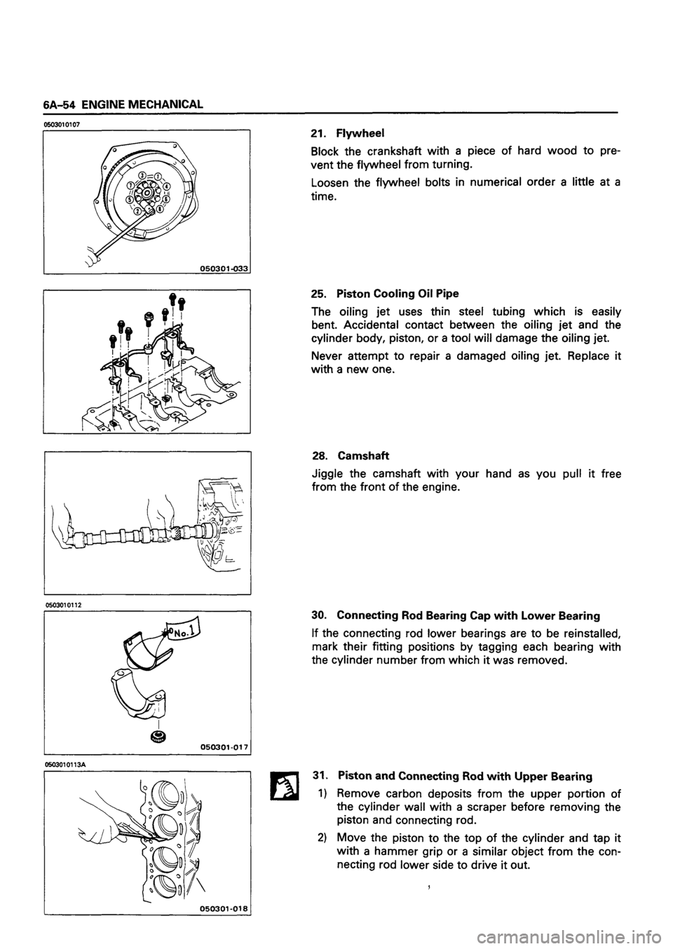 ISUZU TF SERIES 1993  Workshop Manual 