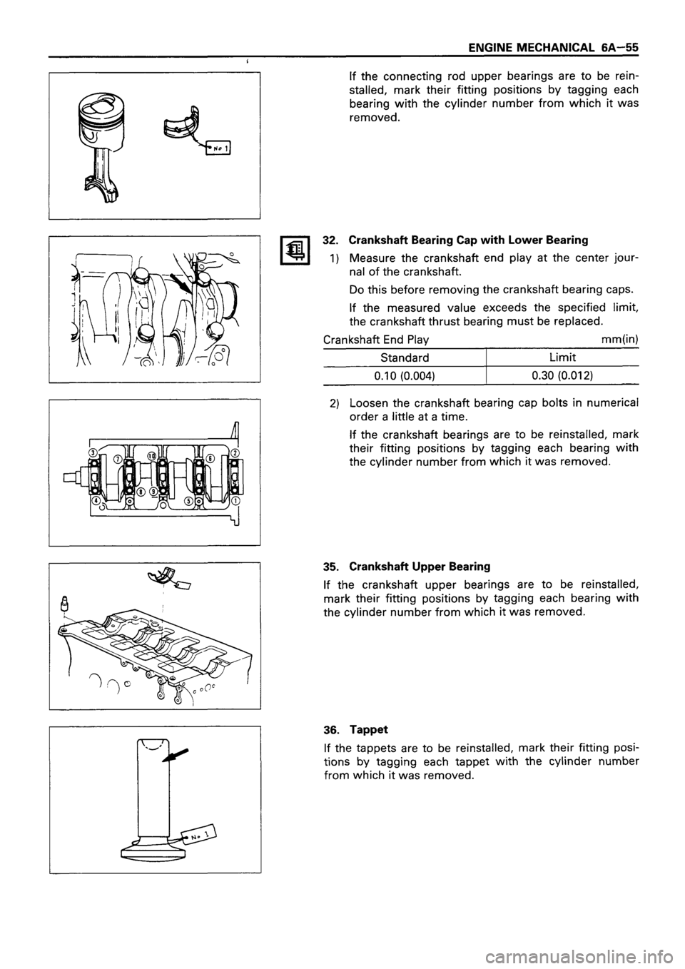 ISUZU TF SERIES 1993  Workshop Manual 