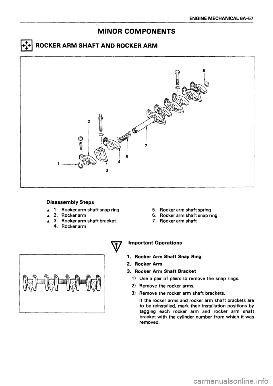ISUZU TF SERIES 1993  Workshop Manual 