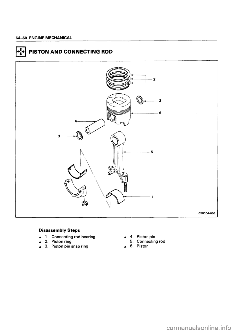 ISUZU TF SERIES 1993  Workshop Manual 