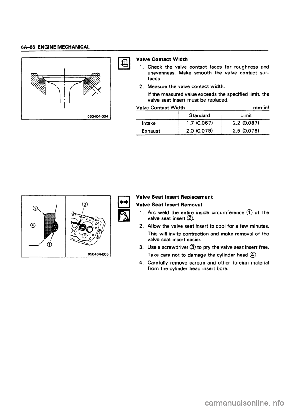 ISUZU TF SERIES 1993  Workshop Manual 