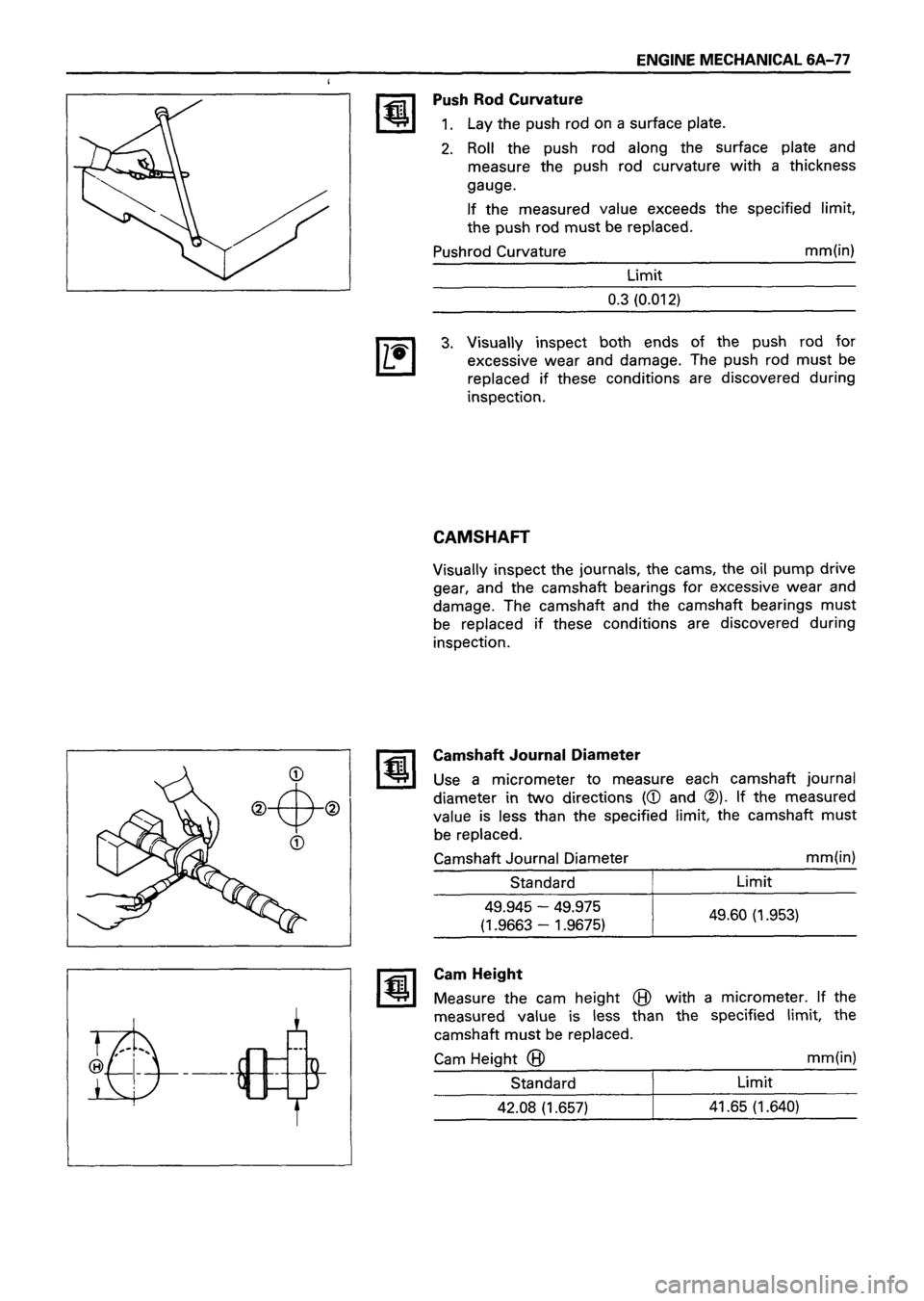 ISUZU TF SERIES 1993  Workshop Manual 