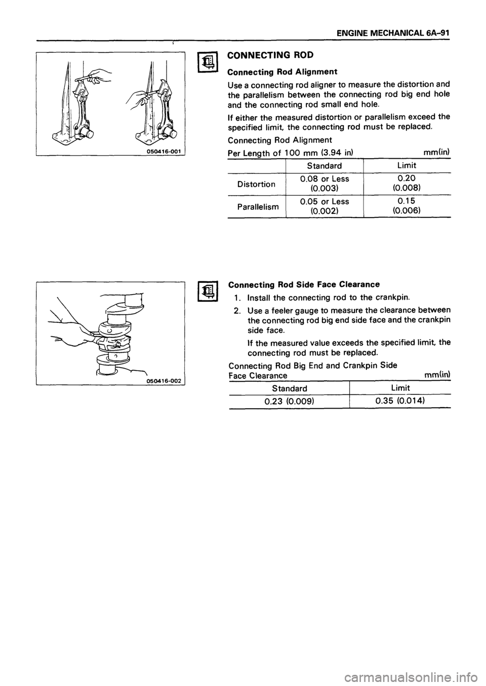 ISUZU TF SERIES 1993 Workshop Manual ISUZU TF SERIES 1993 Workshop Manual