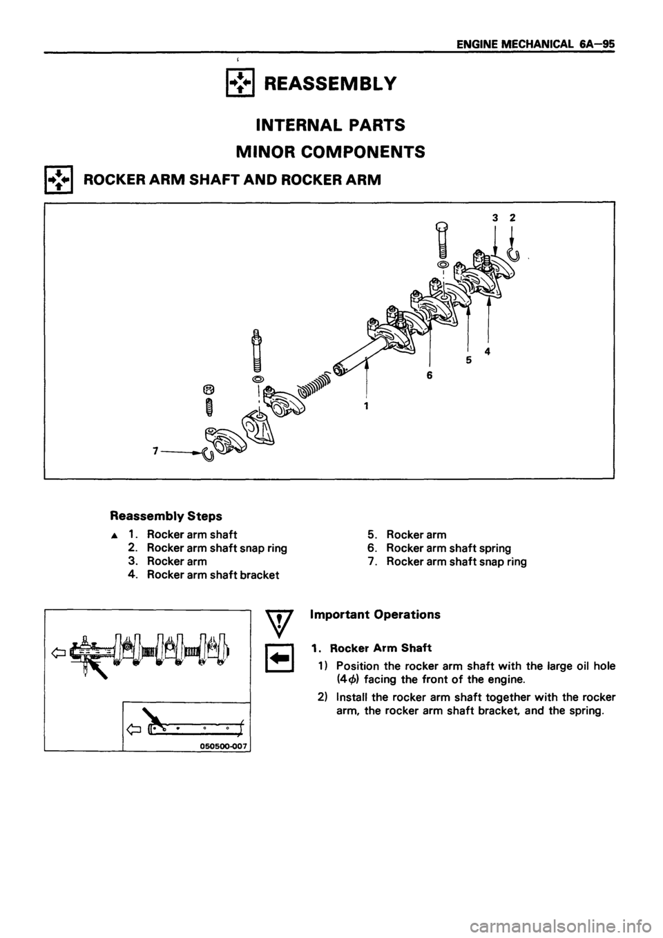 ISUZU TF SERIES 1993 Workshop Manual ISUZU TF SERIES 1993 Workshop Manual