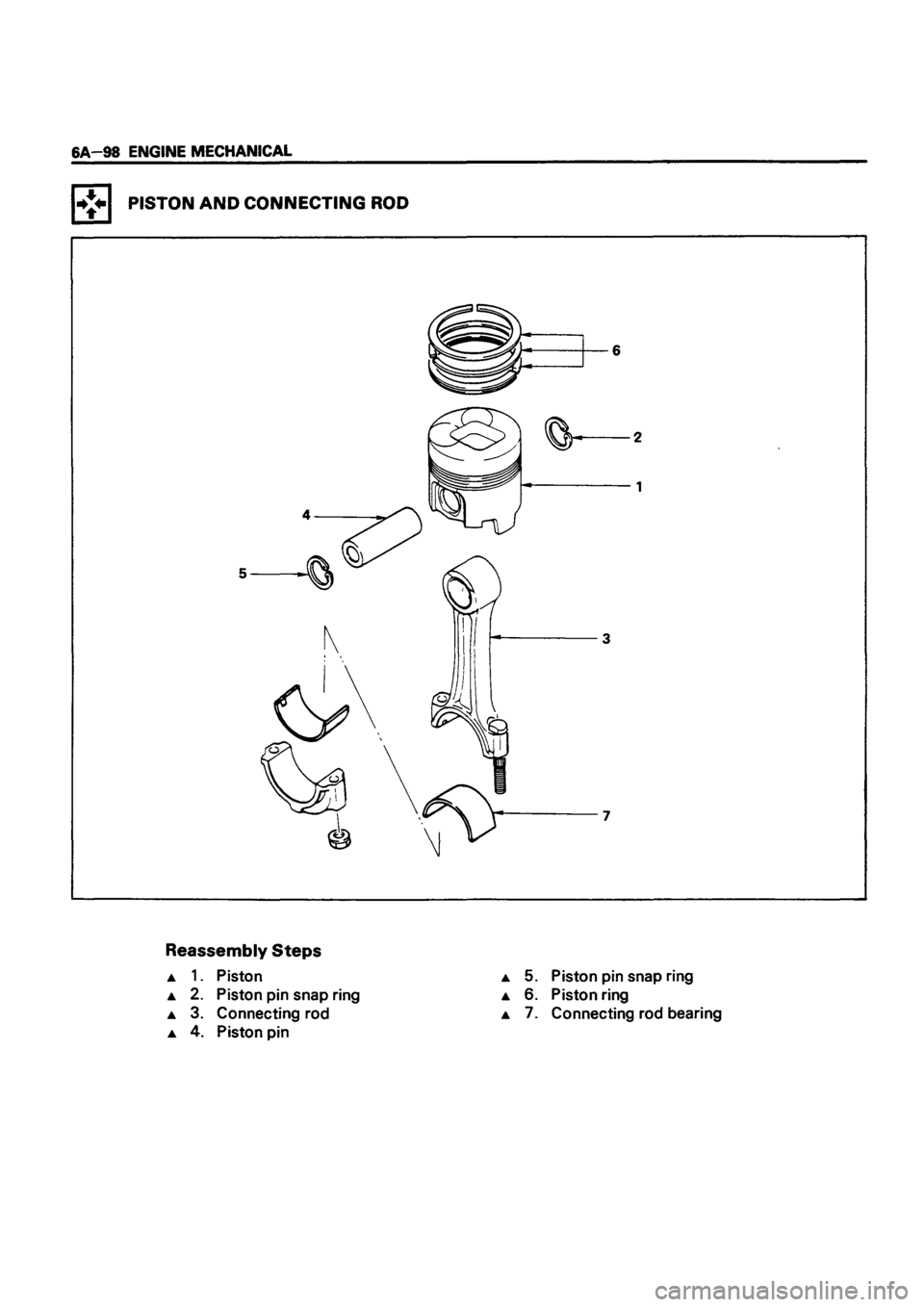 ISUZU TF SERIES 1993 Workshop Manual ISUZU TF SERIES 1993 Workshop Manual