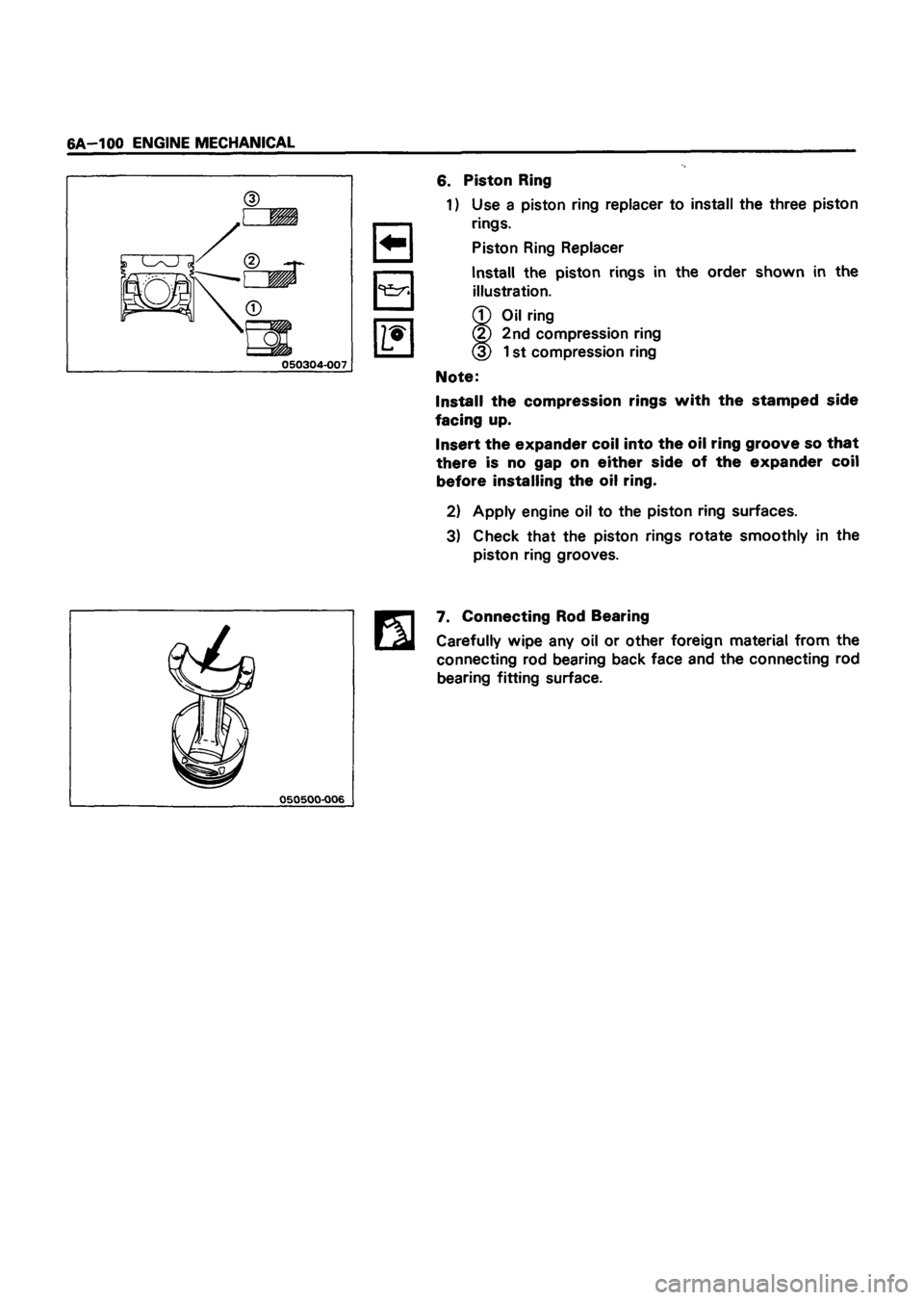 ISUZU TF SERIES 1993 Workshop Manual ISUZU TF SERIES 1993 Workshop Manual