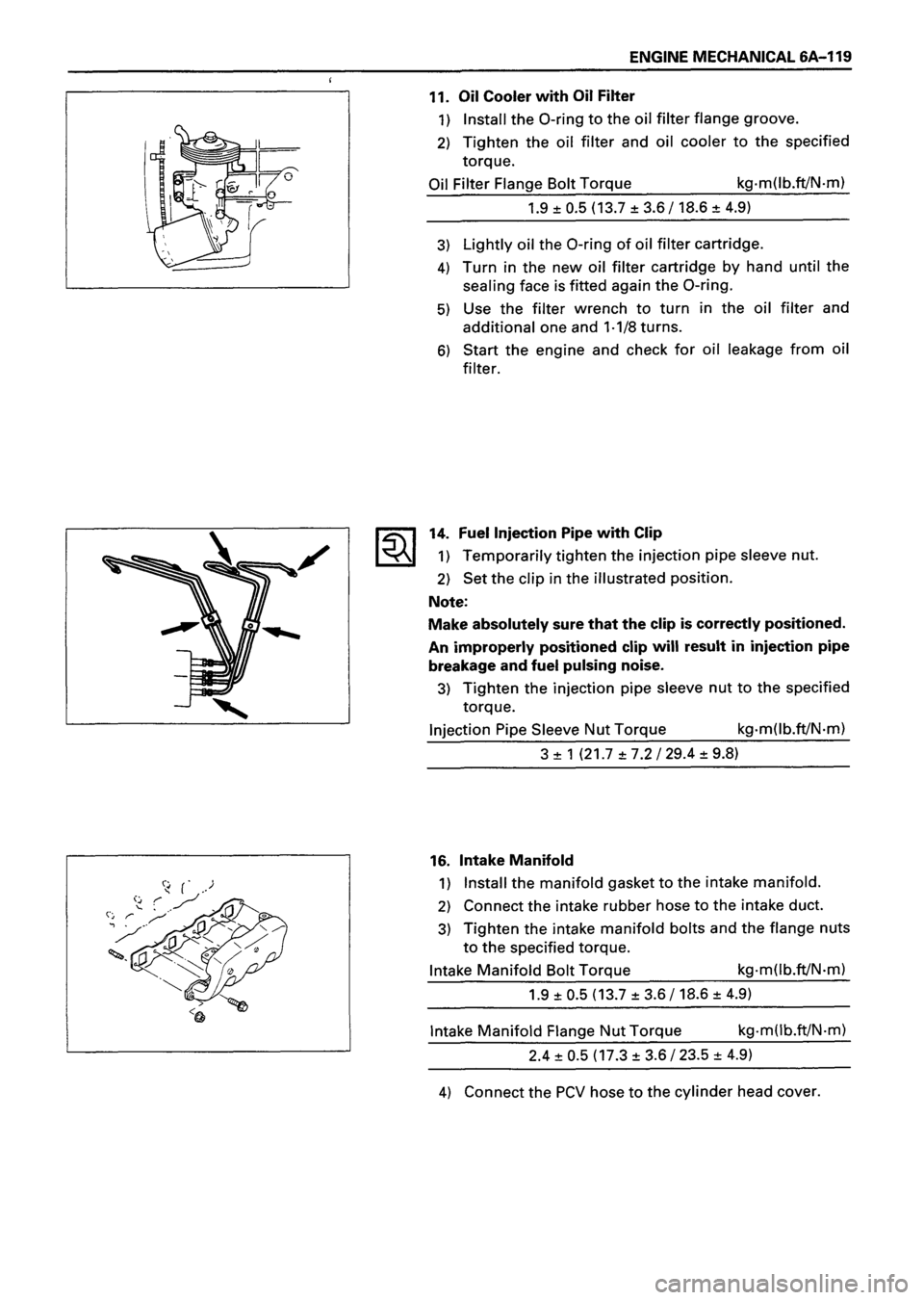 ISUZU TF SERIES 1993 Workshop Manual ISUZU TF SERIES 1993 Workshop Manual