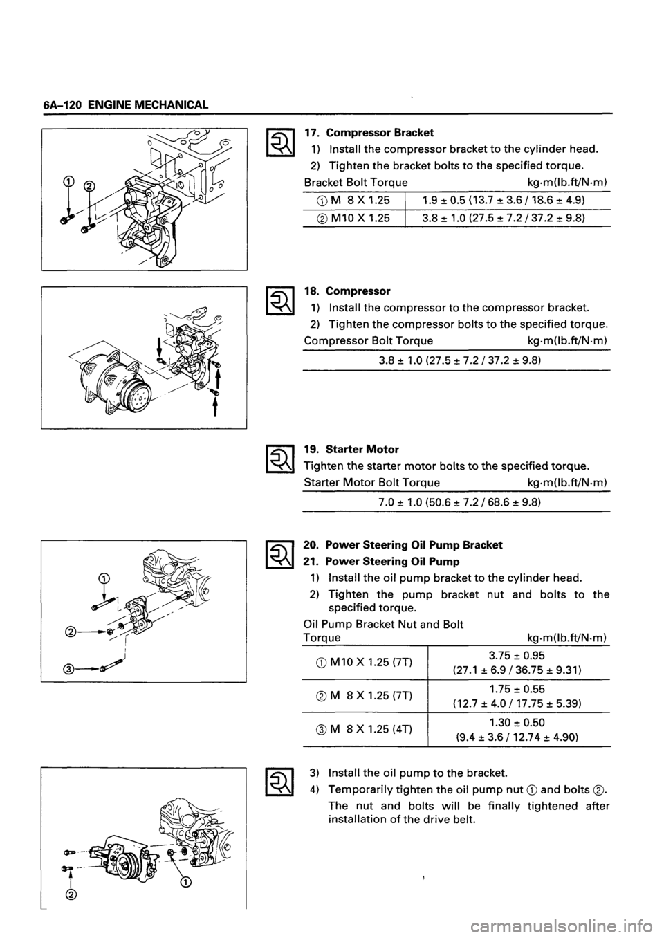 ISUZU TF SERIES 1993 Workshop Manual ISUZU TF SERIES 1993 Workshop Manual