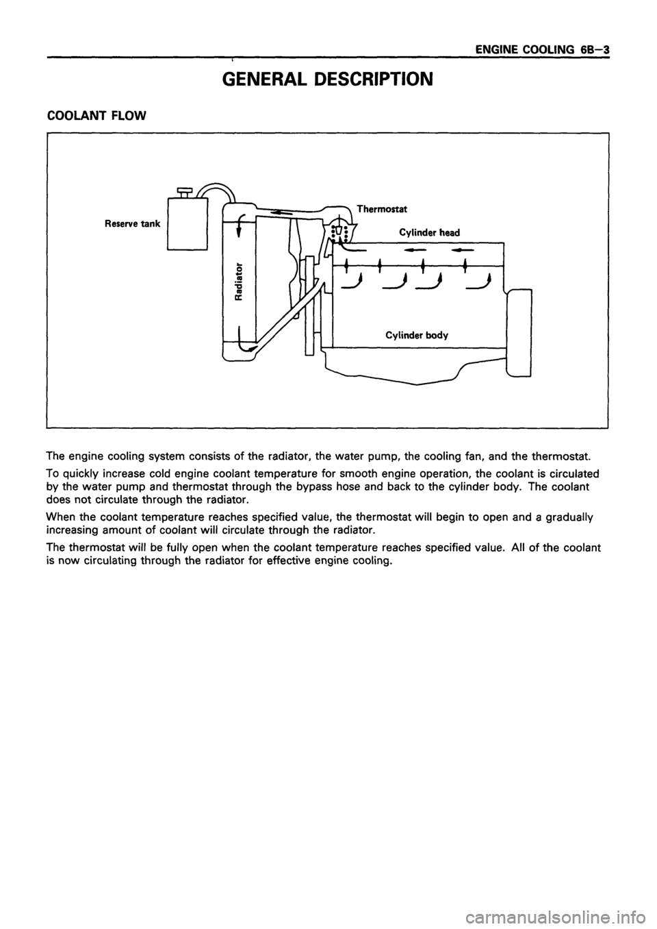 ISUZU TF SERIES 1993  Workshop Manual 