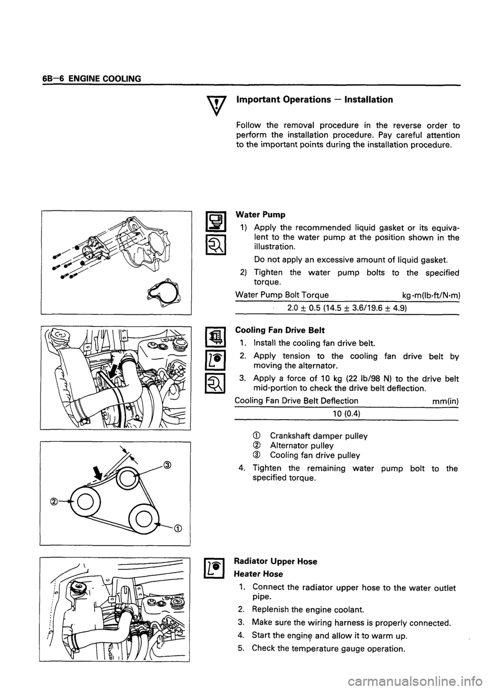 ISUZU TF SERIES 1993  Workshop Manual 