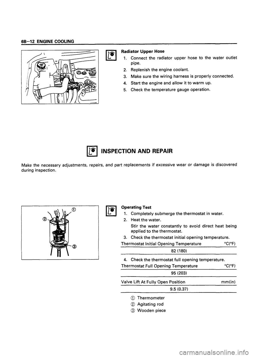 ISUZU TF SERIES 1993  Workshop Manual 