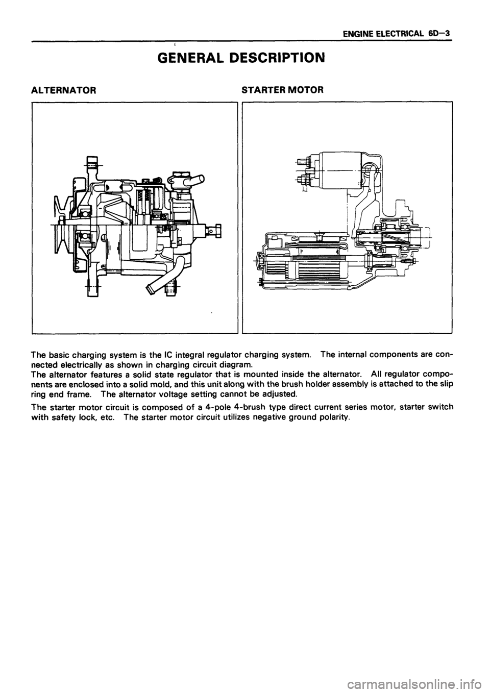 ISUZU TF SERIES 1993 Workshop Manual ISUZU TF SERIES 1993 Workshop Manual