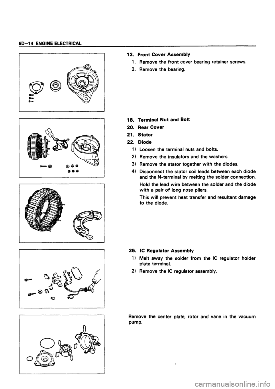 ISUZU TF SERIES 1993 Workshop Manual ISUZU TF SERIES 1993 Workshop Manual