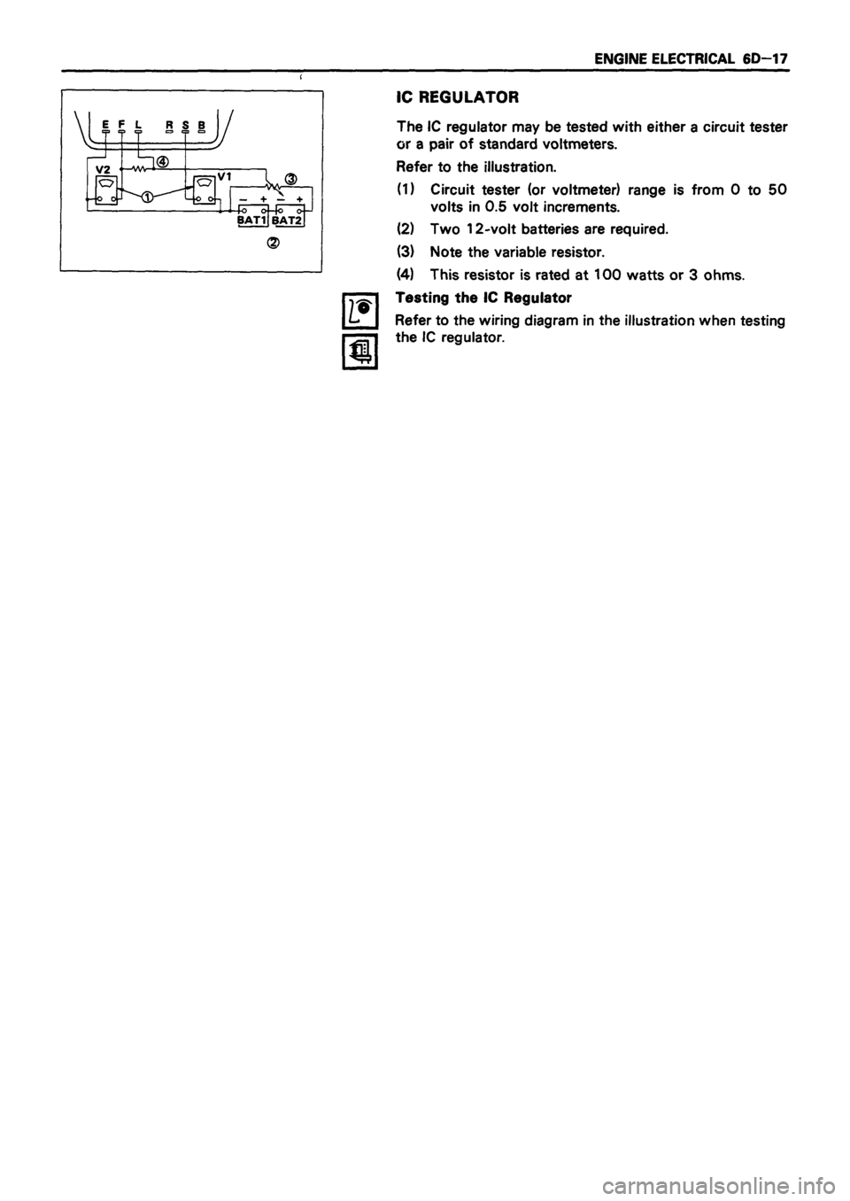 ISUZU TF SERIES 1993 Workshop Manual ISUZU TF SERIES 1993 Workshop Manual