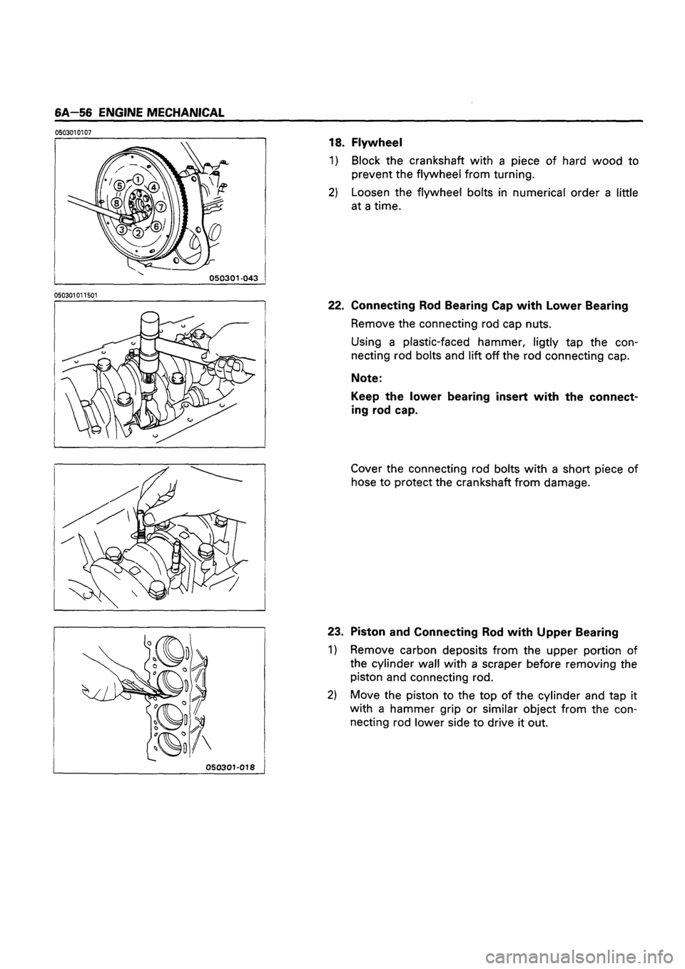 ISUZU TF SERIES 1993  Workshop Manual 