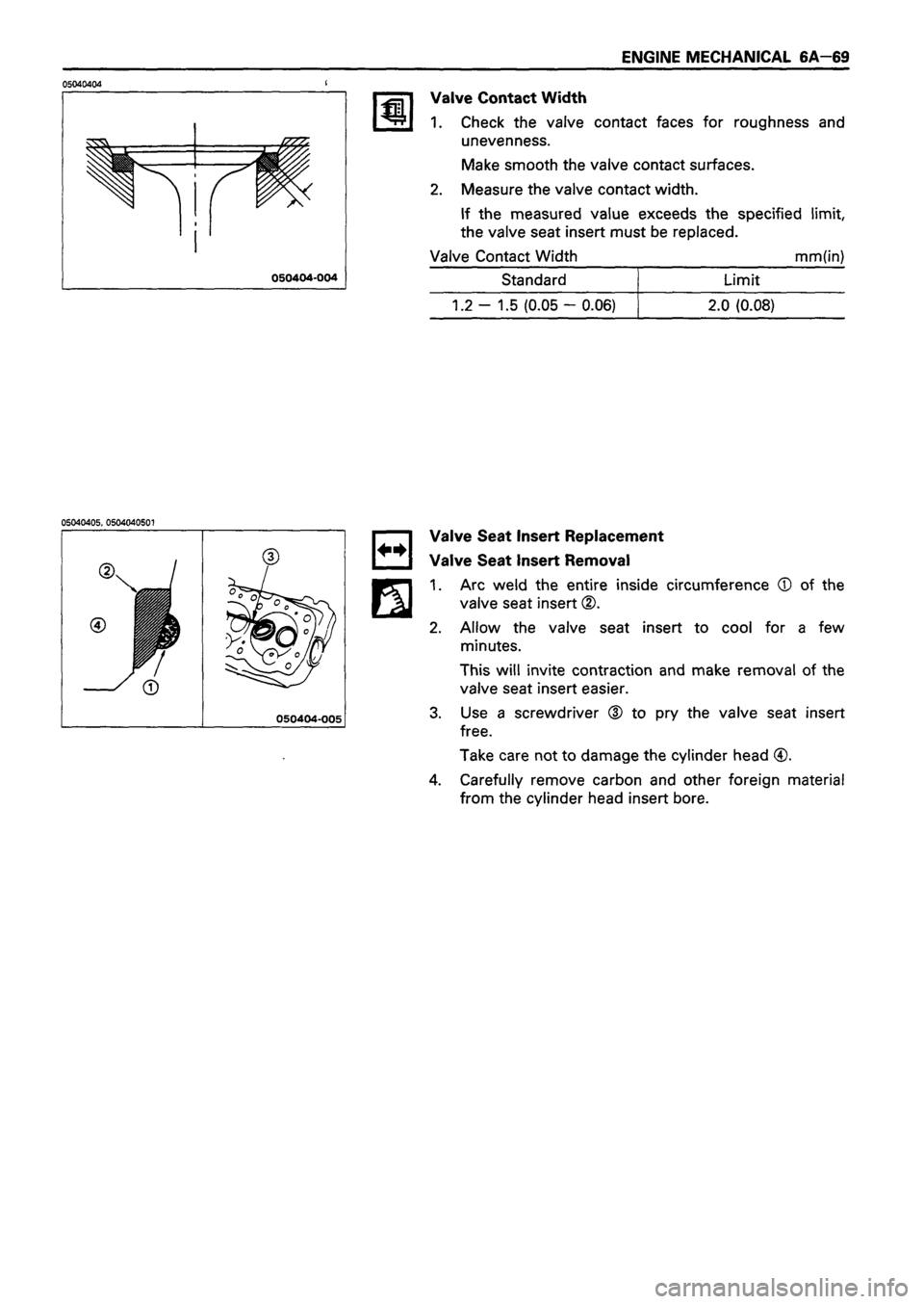 ISUZU TF SERIES 1993  Workshop Manual 