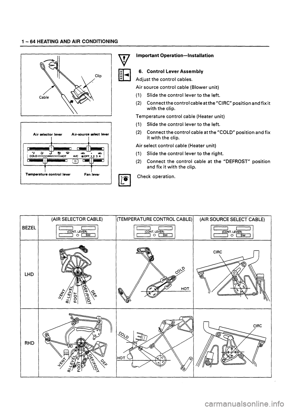ISUZU TF SERIES 1993 Owners Manual ISUZU TF SERIES 1993 Owners Manual