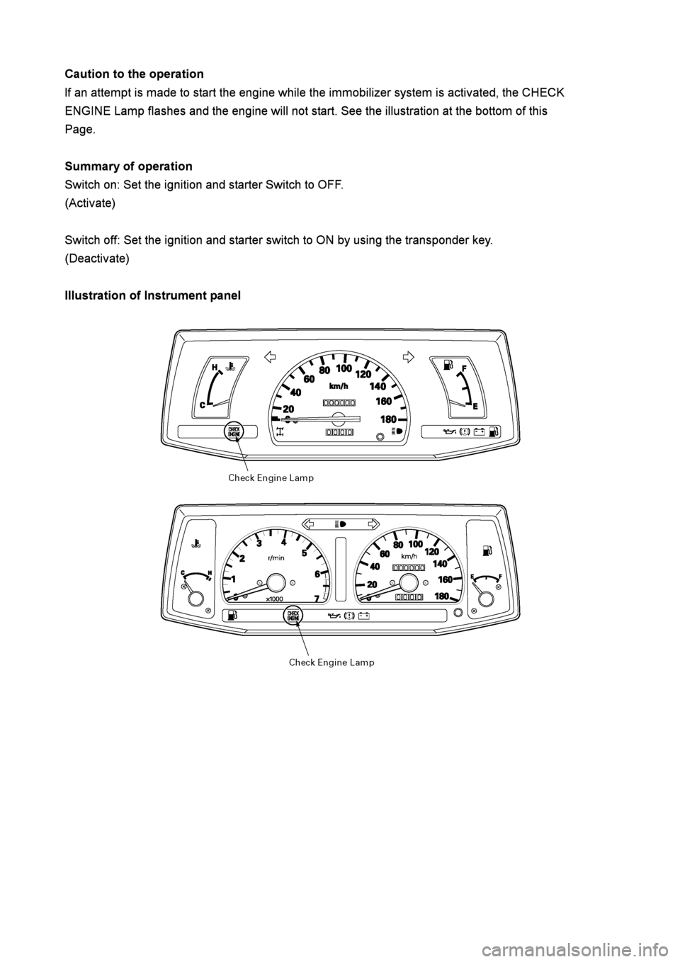 ISUZU TFR SERIES 1997  Workshop Manual 