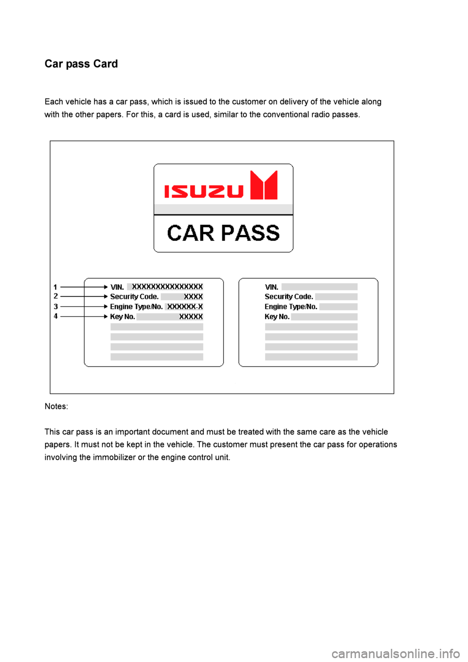 ISUZU TFR SERIES 1997  Workshop Manual 