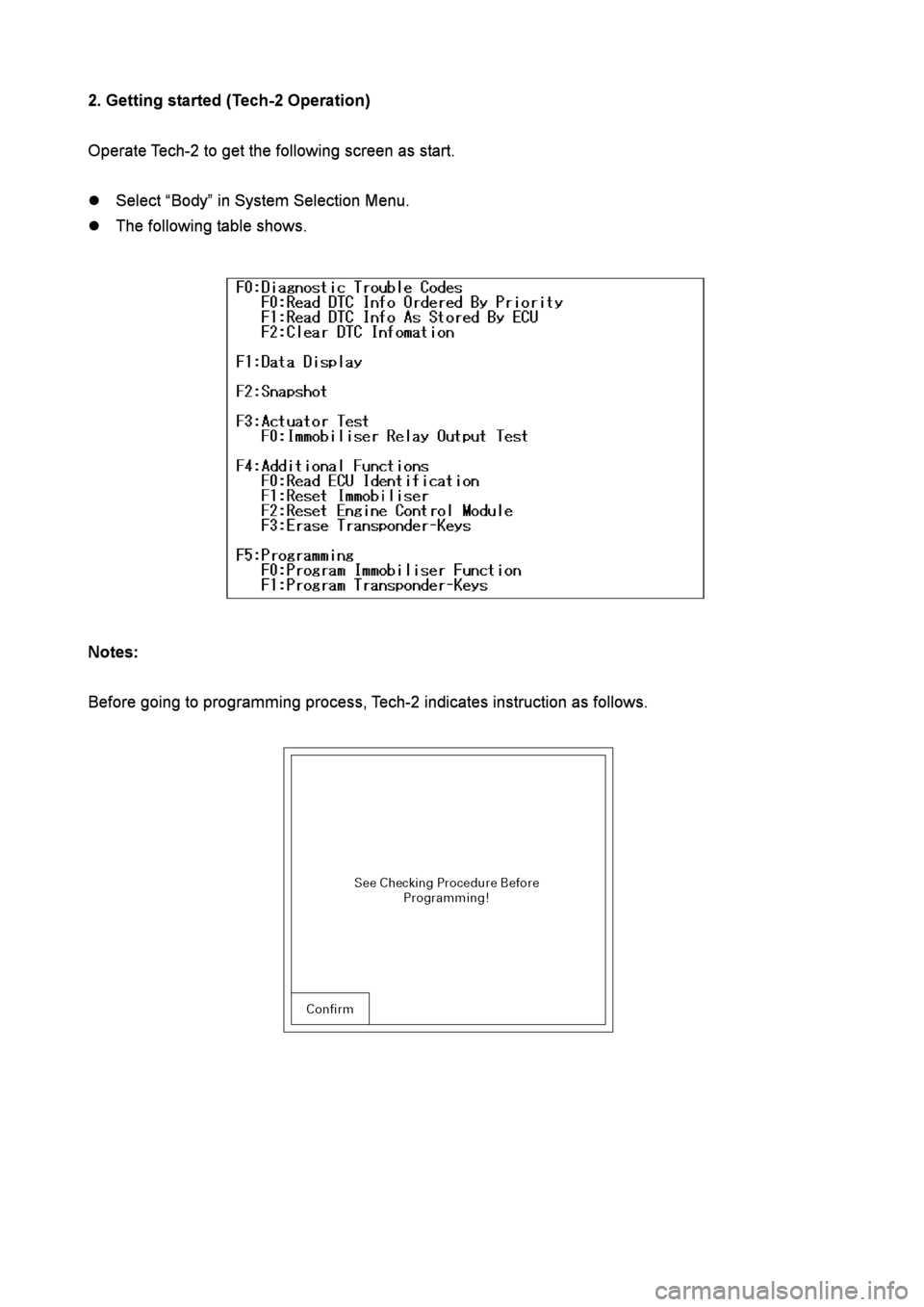 ISUZU TFR SERIES 1997  Workshop Manual 
