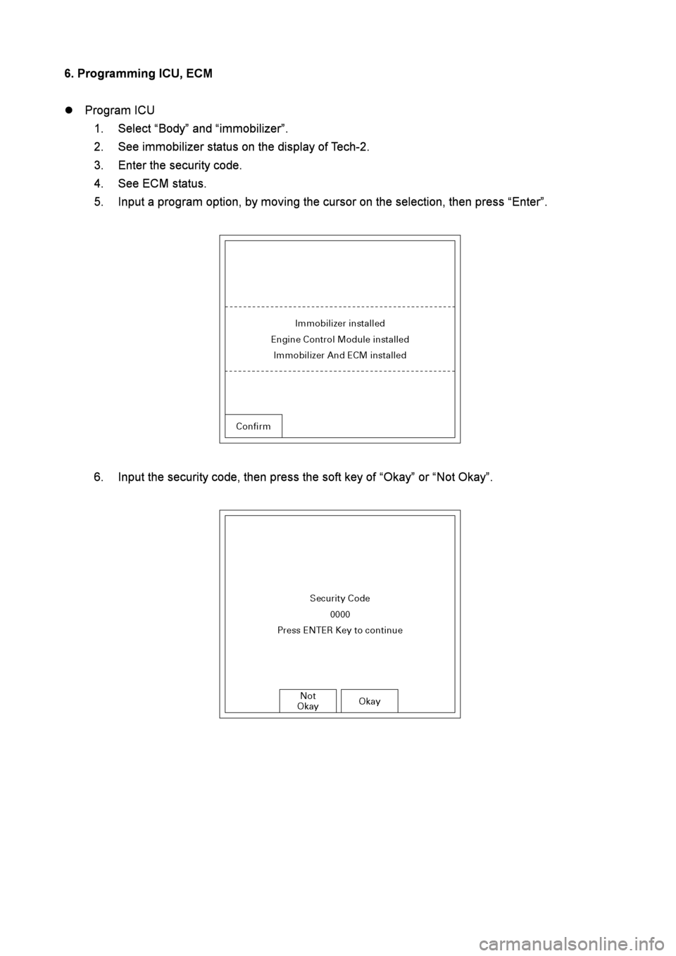 ISUZU TFR SERIES 1997  Workshop Manual 
