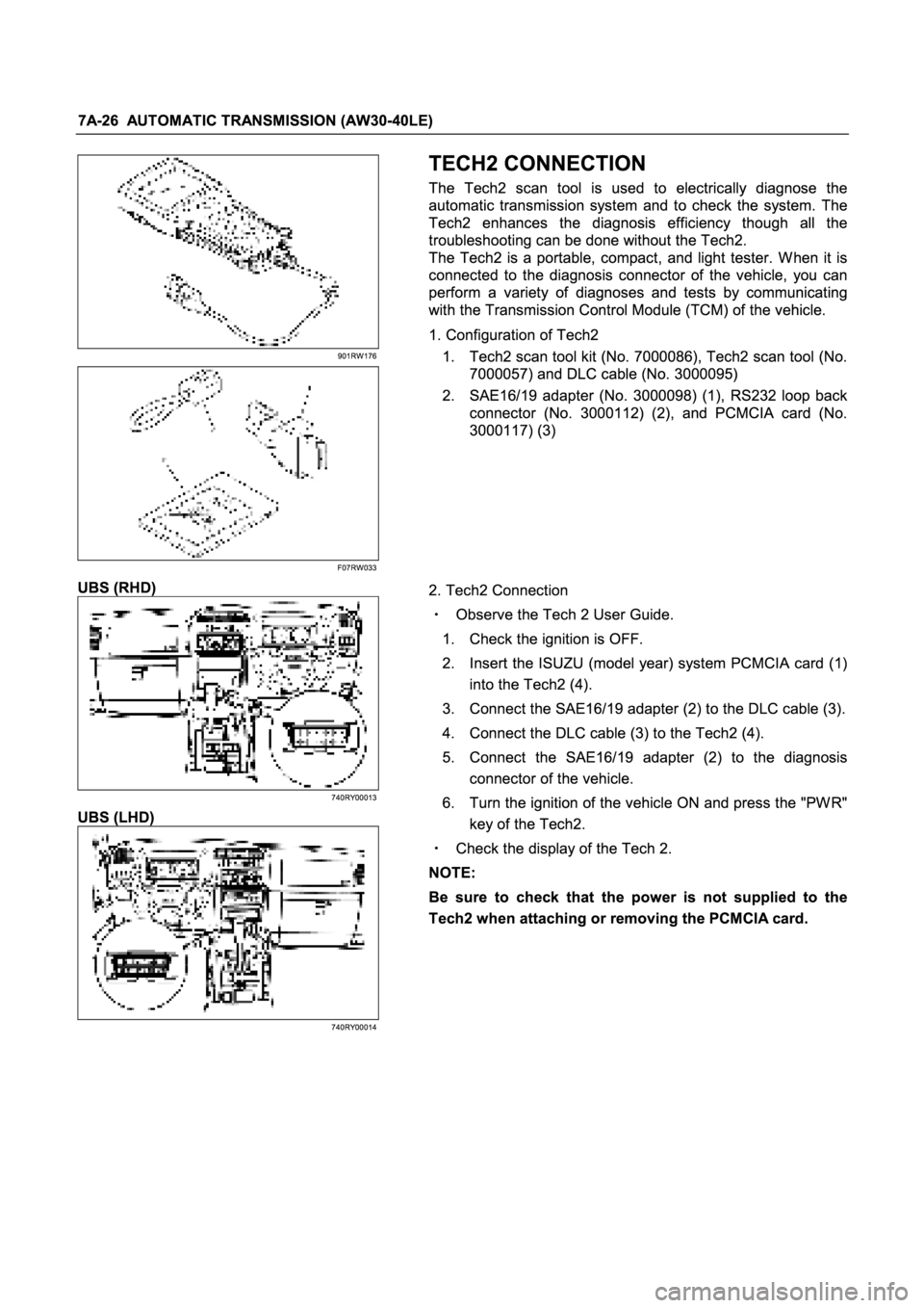 ISUZU TFR SERIES 1997  Workshop Manual �
�
~�
~� 