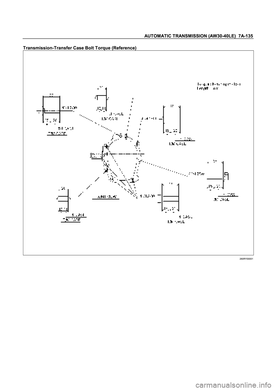 ISUZU TFR SERIES 1997  Workshop Manual 