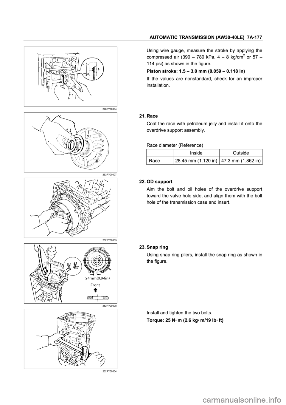 ISUZU TFR SERIES 1997  Workshop Manual �
�
�
�
�
K
KK KK
KK KK
KK K 