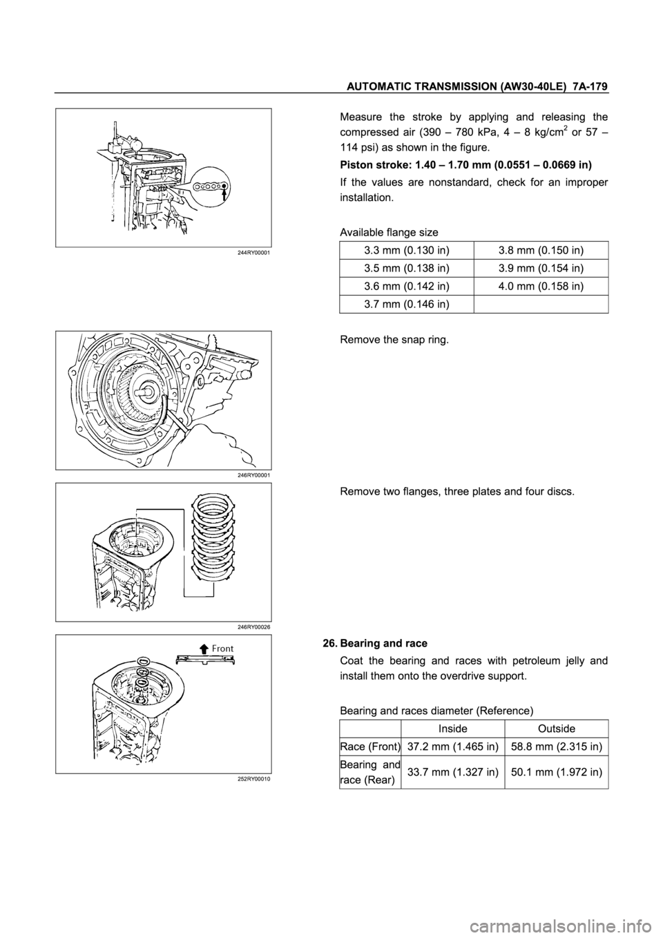 ISUZU TFR SERIES 1997  Workshop Manual �
�
�
� 