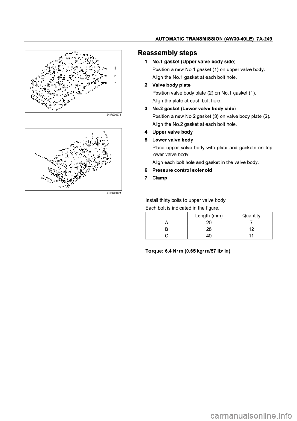 ISUZU TFR SERIES 1997  Workshop Manual �
�
�
�
�
�
�
�
�
K
KK KK
KK KK
KK K 