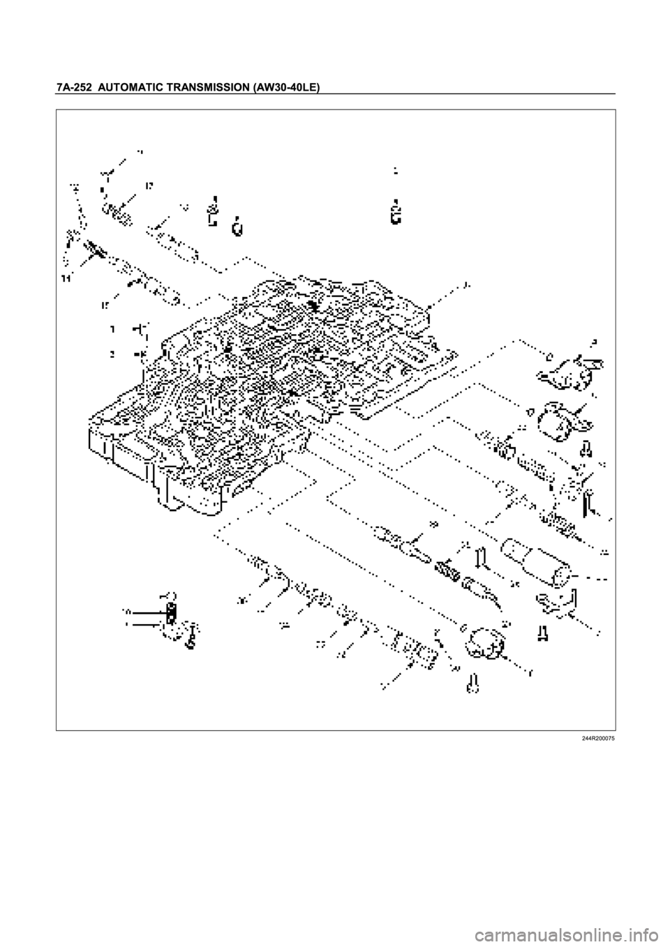 ISUZU TFR SERIES 1997  Workshop Manual 